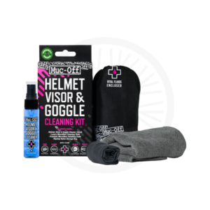 MUC-OFF kit de nettoyage pour visière, casque et lunettes